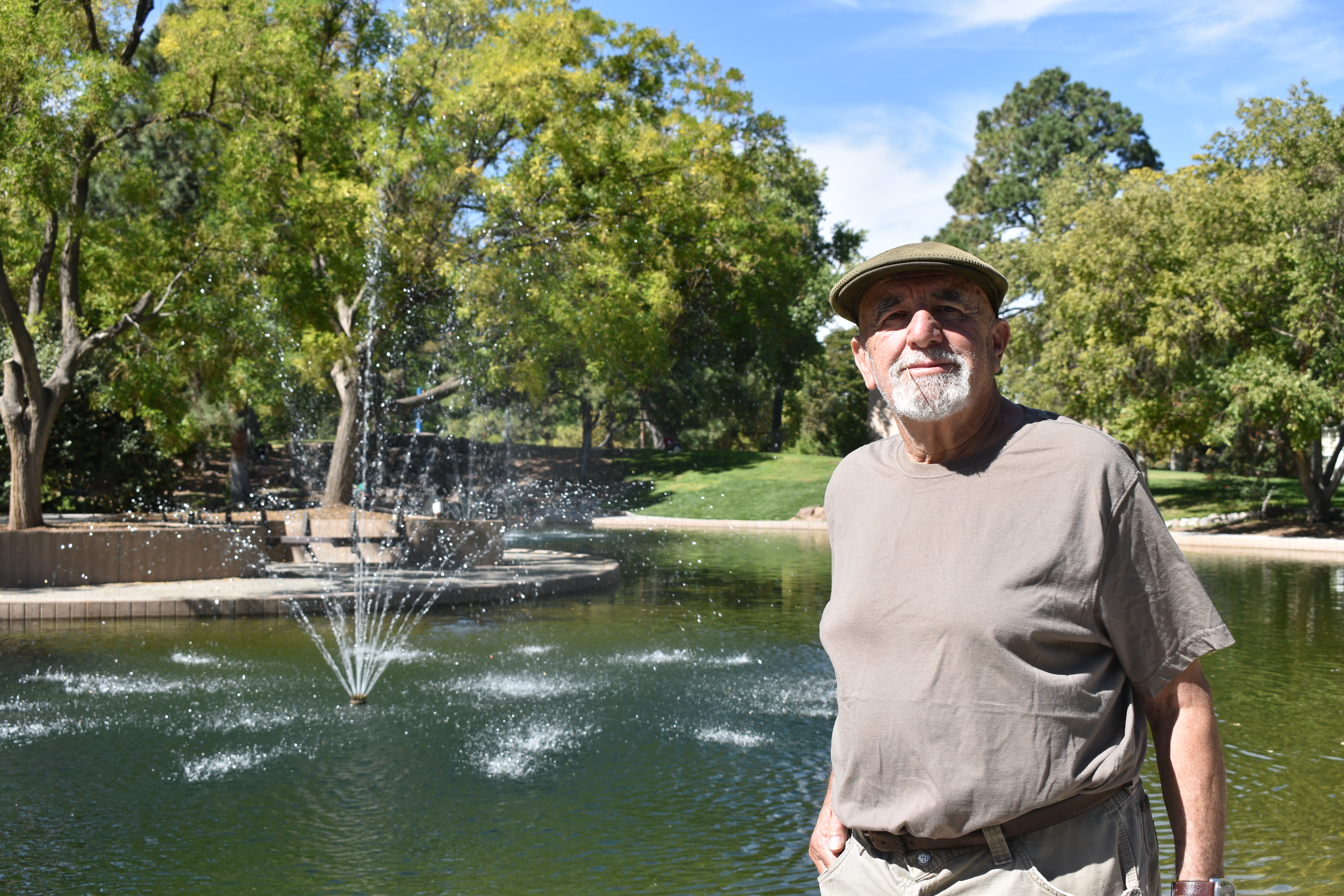 Francisco LeFebre at the park